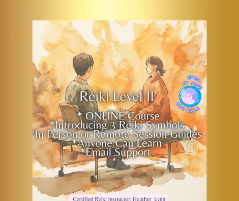 Reiki Level II Course: (Click Product Image for Product Description)