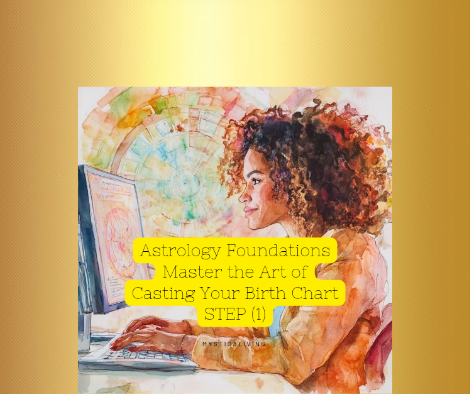 Casting Your Birth Chart: (Click Product Image for Product Description)